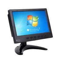 Hot model popular portable desktop hd vga 1024*600 resolution 7'' 8''monitor