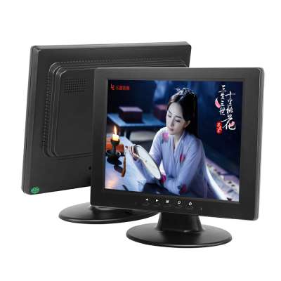 Back/rear mount 10.4 inch 1024*768 TFT LCD monitor VGA DVI IP65 industrial grade AU panel monitor